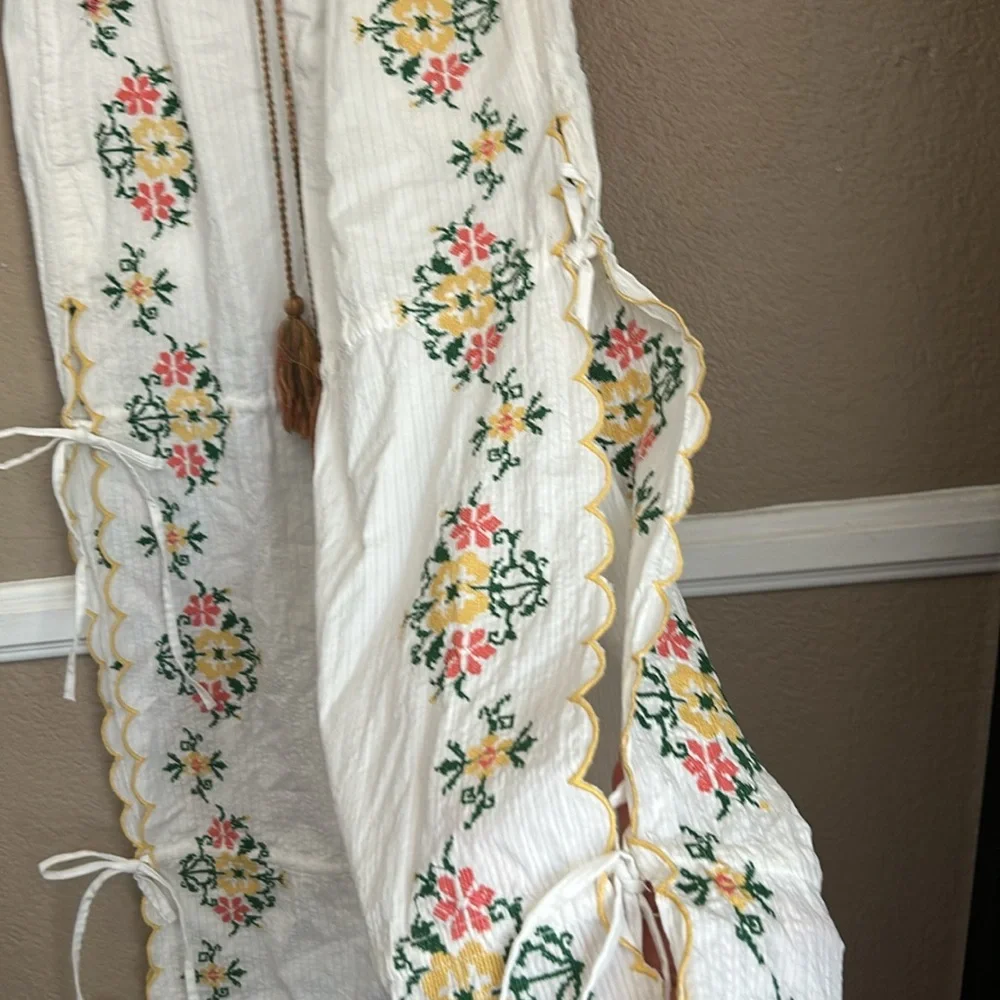 Free People Spring Breeze tie Pants - Picture 6 of 8